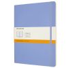 Carnet Moleskine Souple - 19x25 cm - Ligné - Bleu clair