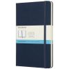 Carnet Moleskine Rigide - 13x21 cm - Pointillé - Bleu saphir