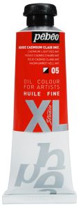 Peinture à l'Huile Pébéo Studio XL - 37 ml - rouge cadmium clair