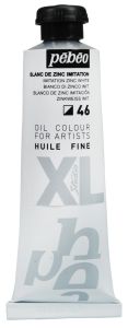 Peinture à l'Huile Pébéo Studio XL - 37 ml - blanc zinc