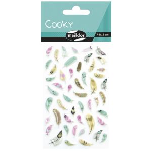 Stickers Cooky Maildor - plumes