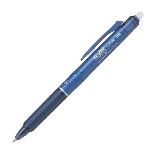 Stylo Frixion Clicker Pilot - pointe fine 0,5 - bleu-noir