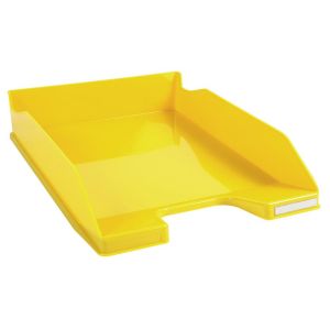 Corbeille à Courrier Exacompta - jaune glossy