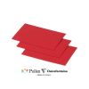 25 Cartes Pollen Clairefontaine - 70x95 mm - rouge groseille