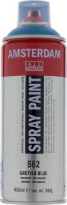 Bombe de Peinture Acrylique Amsterdam - 400ml - bleu grisâtre