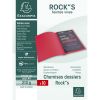 10 Chemises Dossiers Exacompta Rock's - 210g - 24x32 cm - violine