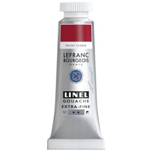 Gouache Extra-Fine Lefranc-Bourgeois - 14ml - Rouge Carmin