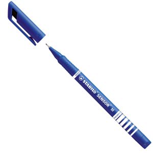 Stylo-Feutre Stabilo Sensor - 0,7 mm - bleu