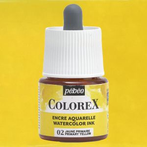 Flacon d'Encre Colorex Pébéo - 45ml - Jaune primaire