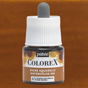 Flacon d'Encre Colorex Pébéo - 45ml - Sienne naturelle