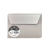 20 Enveloppes Pollen Clairefontaine - 114x162 mm - argent