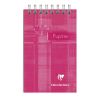 Bloc-Notes Clairefontaine Pupitre - 7,5x12,7 cm - 80 feuilles - petits carreaux