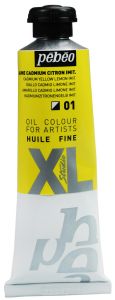 Peinture à l'Huile Pébéo Studio XL - 37 ml - jaune cadmium citron