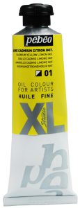Peinture à l'Huile Pébéo Studio XL - 37 ml - jaune cadmium citron