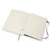 Carnet Moleskine Souple - 19x25 cm - Pages blanches - Noir