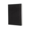 Carnet Moleskine Rigide - 19x25 cm - Pages blanches - Noir