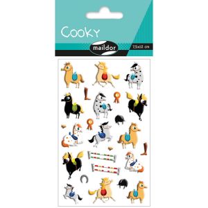 Stickers Cooky Maildor - équitation