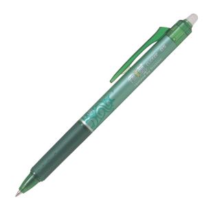 Stylo Frixion Clicker Pilot - pointe fine 0,5 - vert