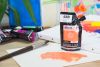 Peinture Acrylique Abstract Sennelier - 120ml - orange fluorescent