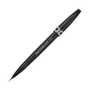 Stylo-Feutre Brush Sign Pen Artist Pentel - marron