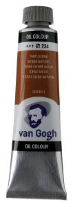 Peinture à l'Huile Van Gogh fine - 40 ml - terre de Sienne naturelle