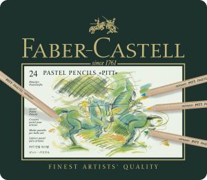 Crayons Pastels Pitt Faber-Castell - boîte de 24