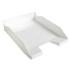 Corbeille À Courrier Exacompta - blanc glossy