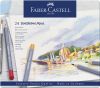 Crayons de Couleur Aquarellables Faber-Castell Goldfaber Aqua - boîte de 24