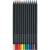 12 Crayons de Couleur Faber Castell - Black edition