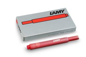 Boîte de 5 Cartouches Lamy T10 - rouge