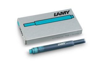 Boîte de 5 Cartouches Lamy T10 - turquoise