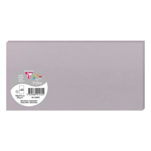 25 Cartes Pollen Clairefontaine - 106x213 mm - gris koala