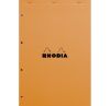 Bloc-Notes Rhodia n°20 - A4 - 80 feuilles perforées - petits carreaux