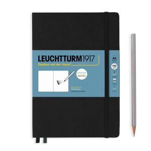 Carnet de Croquis Leuchtturm - A5 portrait -  noir