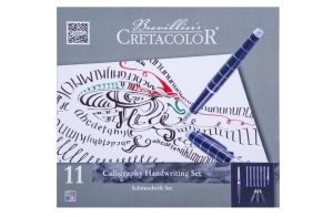 Coffret Calligraphie Cretacolor - 11 pièces
