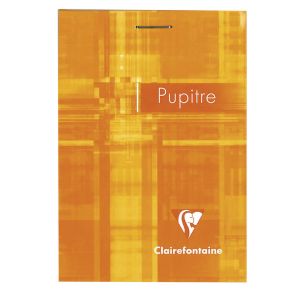 Bloc-Notes Clairefontaine Pupitre - 7,3x10,5 cm - 80 feuilles - petits carreaux