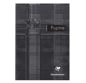 Bloc-Notes Clairefontaine Pupitre - A5 - 80 feuilles - petits carreaux