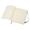 Carnet Moleskine Souple - 19x25 cm - Pages blanches - Noir