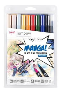 10 Feutres Tombow ABT - Manga Shonen