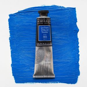 Peinture Acrylique Sennelier - extra-fine - 60ml - cyan primaire
