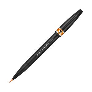 Stylo-Feutre Brush Sign Pen Artist Pentel - orange