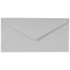 25 Enveloppes Lalo - Vergé de France doublées gommées - 110x220 mm - gris souris