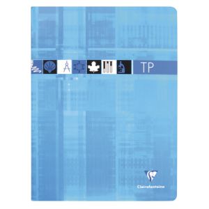 Cahier de Travaux Pratiques Clairefontaine - 24X32 cm - 80 pages