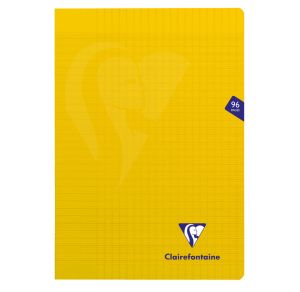 Cahier Clairefontaine Mimesys - A4 - 96 pages - Séyès - jaune