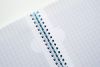 Cahier Clairefontaine Koverbook - 17x22 cm - 160 pages - Séyès - bleu navy