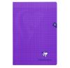 Cahier Clairefontaine Mimesys - A4 - 96 pages - Séyès - violet