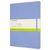 Carnet Moleskine Souple - 19x25 cm - Pages blanches - Bleu clair