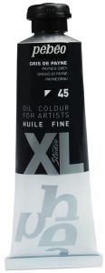 Peinture à l'Huile Pébéo Studio XL - 37 ml - gris de Payne