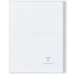 Cahier Clairefontaine Koverbook - 24x32 cm - 96 pages - Séyès - incolore