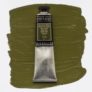 Peinture Acrylique Sennelier - extra-fine - 60ml - terre verte brûlée